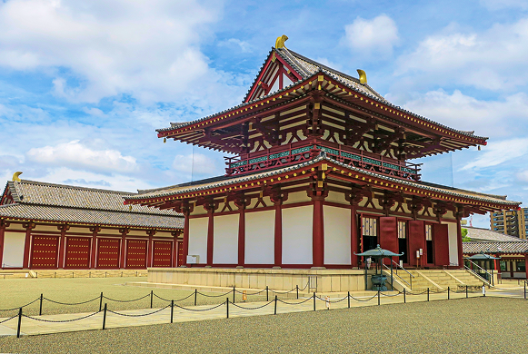 Shitennoji temple Osaka photoshoot